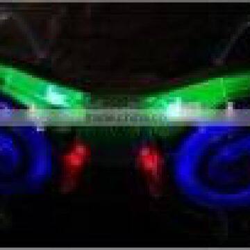 Multi-Colored LED Light-Up Flashing Rave Party Glasses