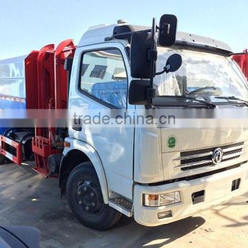 5t Garbage Truck,5 ton bucket side lifter garbage truck, 6 m3 hydraulic lifter garbage truck