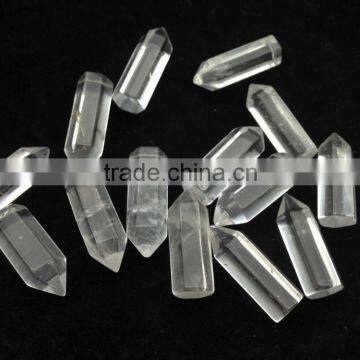 Wholesale Natural Clear Quartz Chunky Pencil Point Pendant photo-2