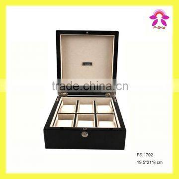 FS1702 Wooden Watch Case Display Storage for Delicate Watches With Cabinet photo-4