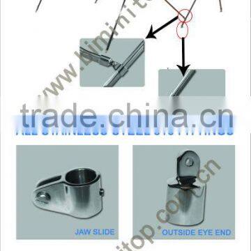 Uv Resisitant 4 Bow Stainless Steel Tubes Sunbrella Bimini Top photo-3