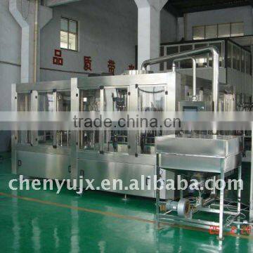 Carbonated juice filling machine filling line