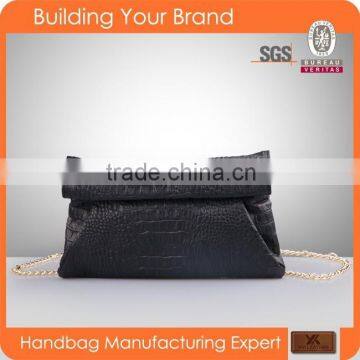 3354 genuine leather branded lady clutch evening purse 2015