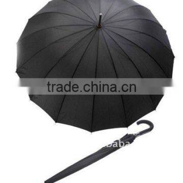 high quality 16k aluminum promotional parasol golf umbrella