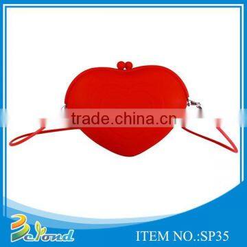 China supplier wholesale rubber silicone handbags