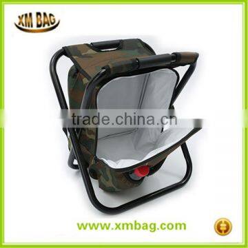 2 in 1 Portable Folding Fishing Chair Backpack With Insulated Cooler Bag for Fishing Camping Cooler Chair photo-2