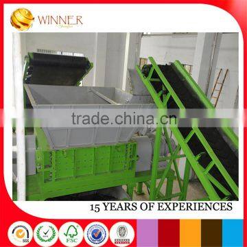 Tire plastic recycling machine