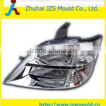 plastic housing mould design for car led light housing