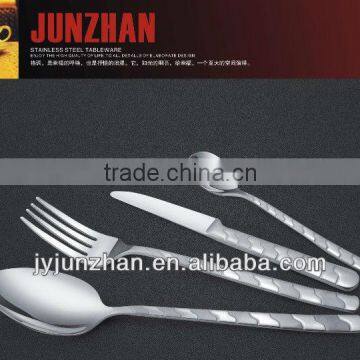 Elegant Tableware spoon fork of food certificate made in Jieyang Junzhan and low price