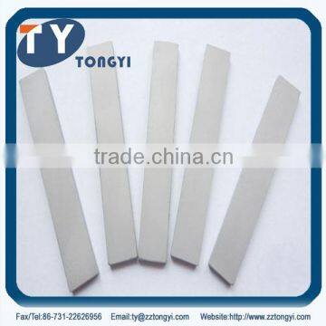 Tungsten carbide strip for machine tools