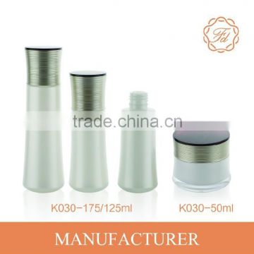 125ML lotion bottle with pump luxury cosmetic packaging