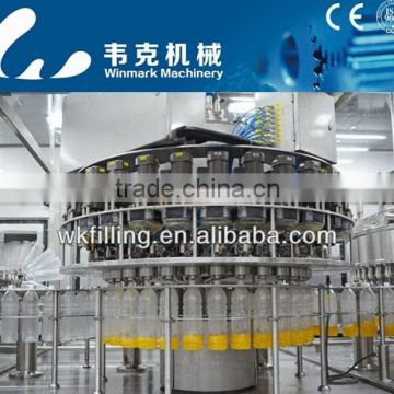 China supplier automaice automatic bottle juice filling and sealing machine