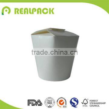 Disposable take way food grade pasta boxes