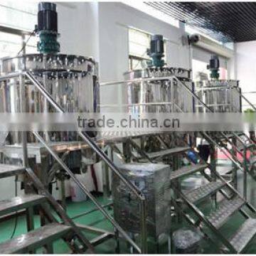 MIC- 500L Cheap Ice Cream Vacuum Mix Tank/homogenizer Syrup Vacuum Mixer With 500L Oil and Water Tank With ce photo-3