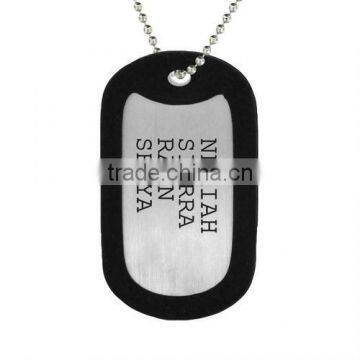 Movable printing logo Aluminum Dog Tag