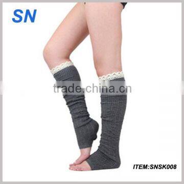 Leg Warmers Product Type 2014 new fashion knit lace leg warmers