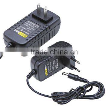 AC 100-240V to DC 12V 2A Power Supply Converter Adapter for Led Lights Strips EU / US Plug