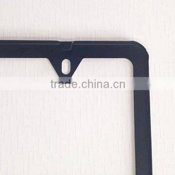 Custom Stainless Steel America Size Matte Black Car Blank License Plate Frame,car License Frame photo-5