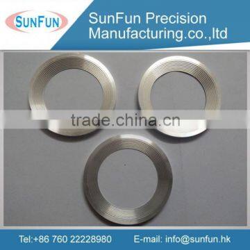 Customized high quality cnc nickel plated small pieces