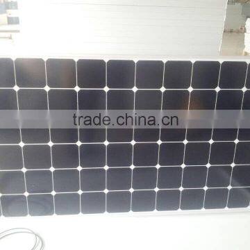 high efficiency Sunpower mono-crystalline cells solar panel 80W with TUV CE SGS Conversion rate 18%