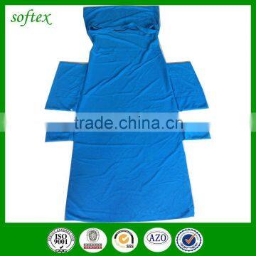 china supplier custom cotton or microfiber Portable beach lounger towel