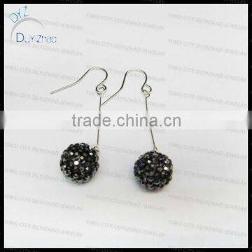 Wholesale Fashion shamballa drop earrings