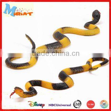 Rainforest vivid rubber snakes figures toy