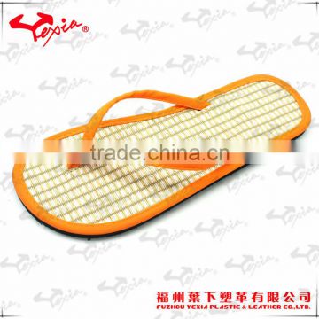 Suede Straw slipper for beach