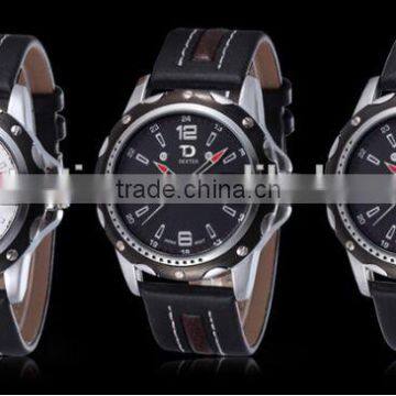 Luxury Brand Original DEXTER Sport Casual W Japan Quartz Case Waterproof Date Leather Atch Men's Wristwatches photo-4