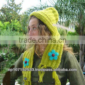 woolen ear hat with long ear price 300rs $3.52