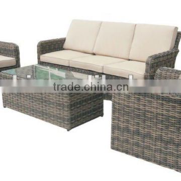 big rattan sofa modern