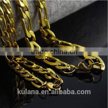 6/8mm 3:1NK Chain Gold Necklace Designs in 10 grams 91818