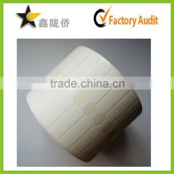 2015 Cheap custom roll white plain blank pvc sticker