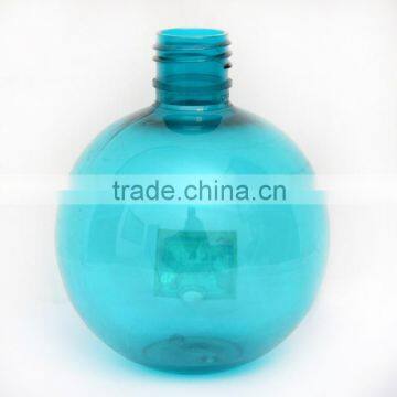 400ml Transparent ball round shape plastic PET hand wash bottle