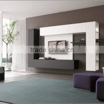 Contemporary TV LCD Cabinets With Showcase