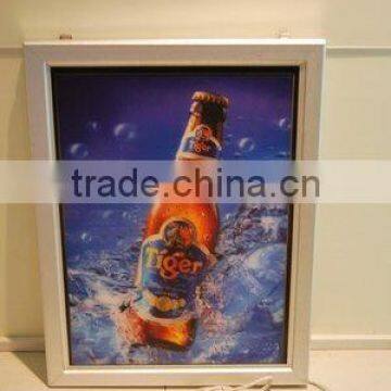 Lenticular 3D pictures with frame