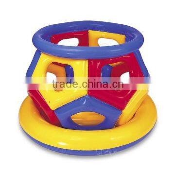 First Trampoline Jumper Fun Bouncer Toddler Baby Inflatable Bounce House Party photo-2