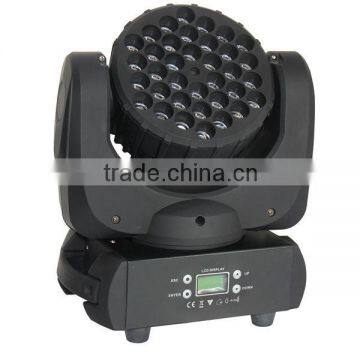 36*3w Rgbw Led Light Beam Wash Moving Head photo-4