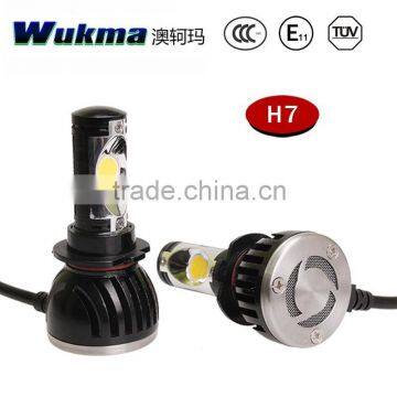 Single light Led car headlight h7 led light headlight super bright