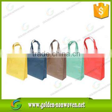 Low MOQ nonwoven shopping bag/Promotional tote bag non woven bags/reusable non-woven grocery bag manufacturer