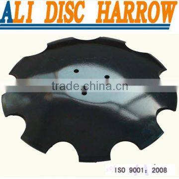 High quality boron steel disc blade from China 2016 HOT SALE