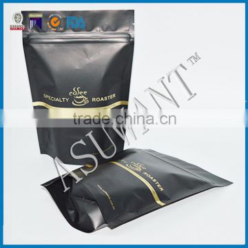 Asuwant packaging 12 oz coffee zipper bags with one way valve