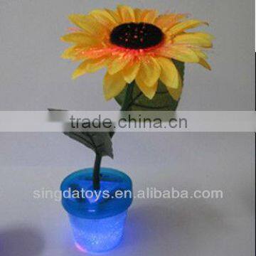 Colorful flash flower decoration ( sunflower and cuckoo )