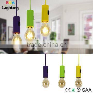 E27 socket home lights silicone pendant lights zhongshan