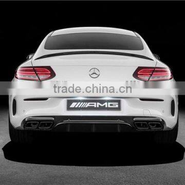 Coming Soon!!! 2016 W205 C Coupe to C63 S Coupe Looking Rear Diffuser With Tail Pipe photo-2