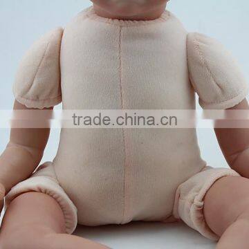 Newborn doll body parts fake Suede soft fabric 16inch doll bodies for sale
