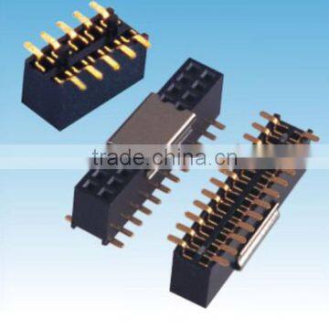 China Manufacturer UL TUV CSA Approved 1.27mm*2.54mm Female Header Dual Row female header connector