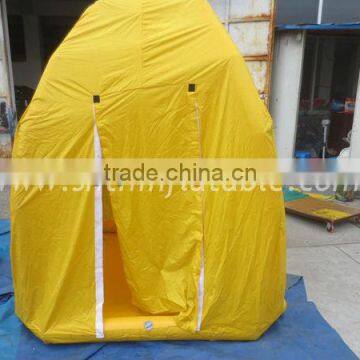 small inflatable tent