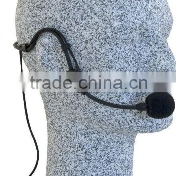 Lightweight headset microphone