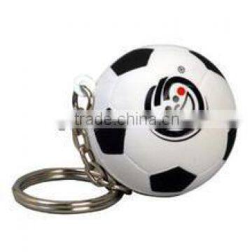 Factory price Football shape PU foam keychain